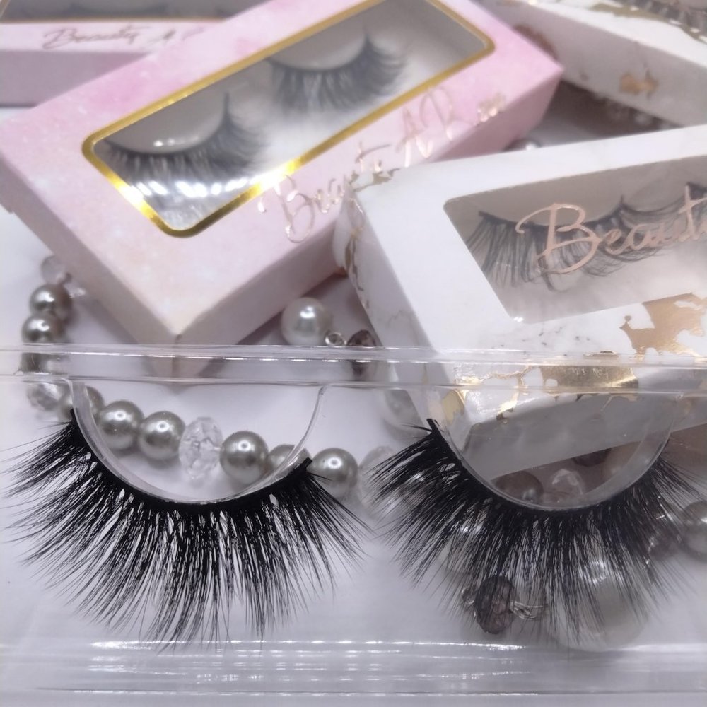 5 D-100% Real Mink Reusable Eyelashes -Fantasy 20 mm